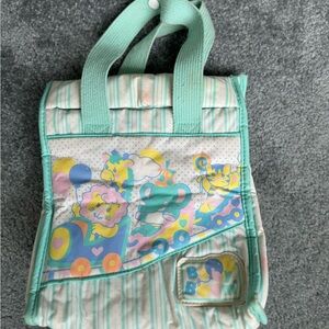 Baby boom vintage diaper bag